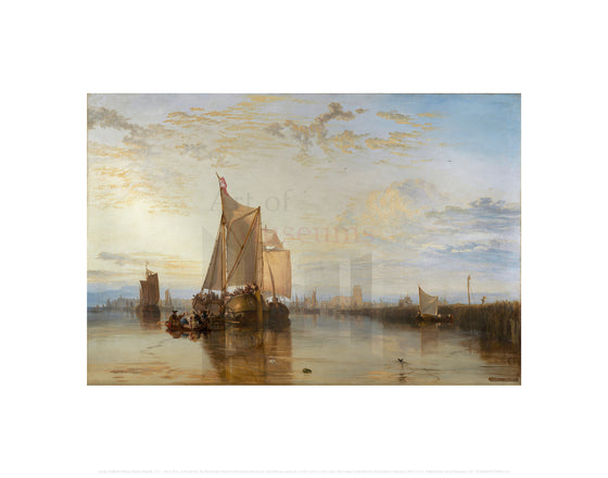 Dort, or Dordrecht: The Dort Packet-Boat from Rotterdam Becalmed