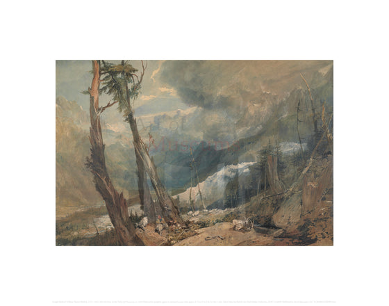 Mer de Glace, in the Valley of Chamonix